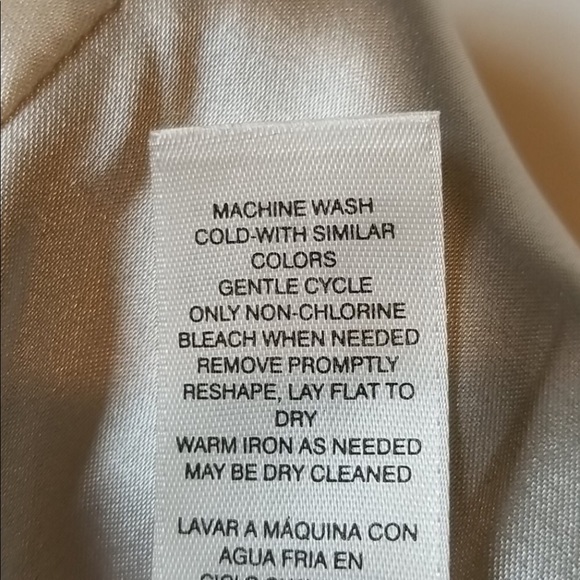 WHBM diagonal colorblock strip fitted dress 0 XS - Picture 8 of 8